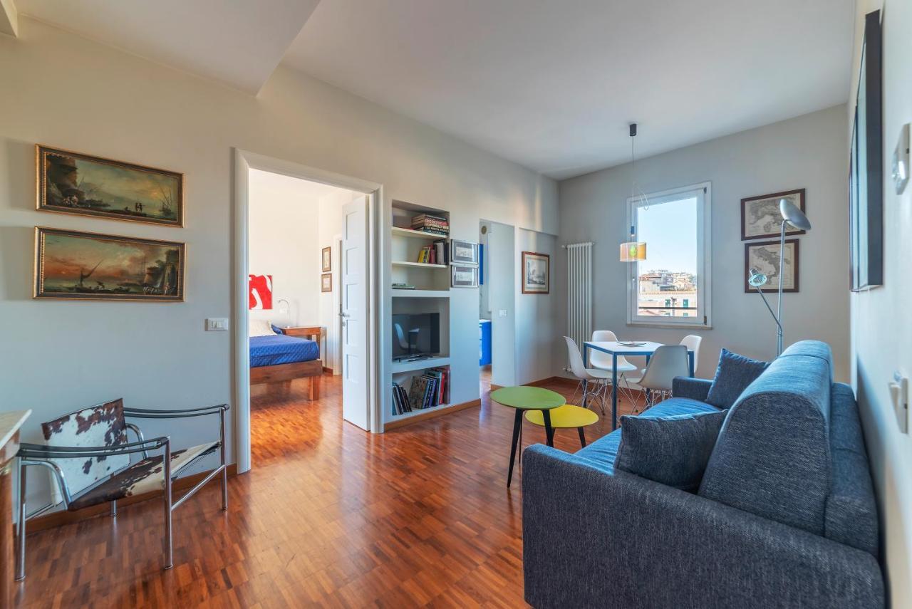 Bright Apt With Views Of San Pietro روما المظهر الخارجي الصورة